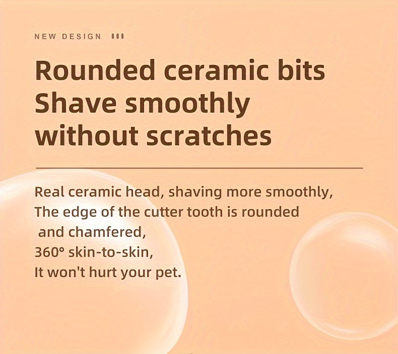 LED Pet Grooming Clipper