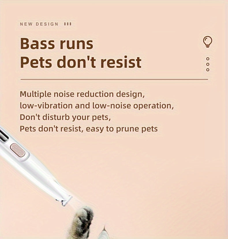 LED Pet Grooming Clipper