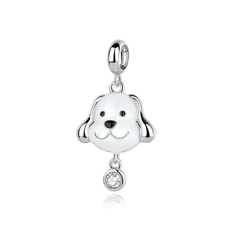 Sterling Silver Paw Print Pendant