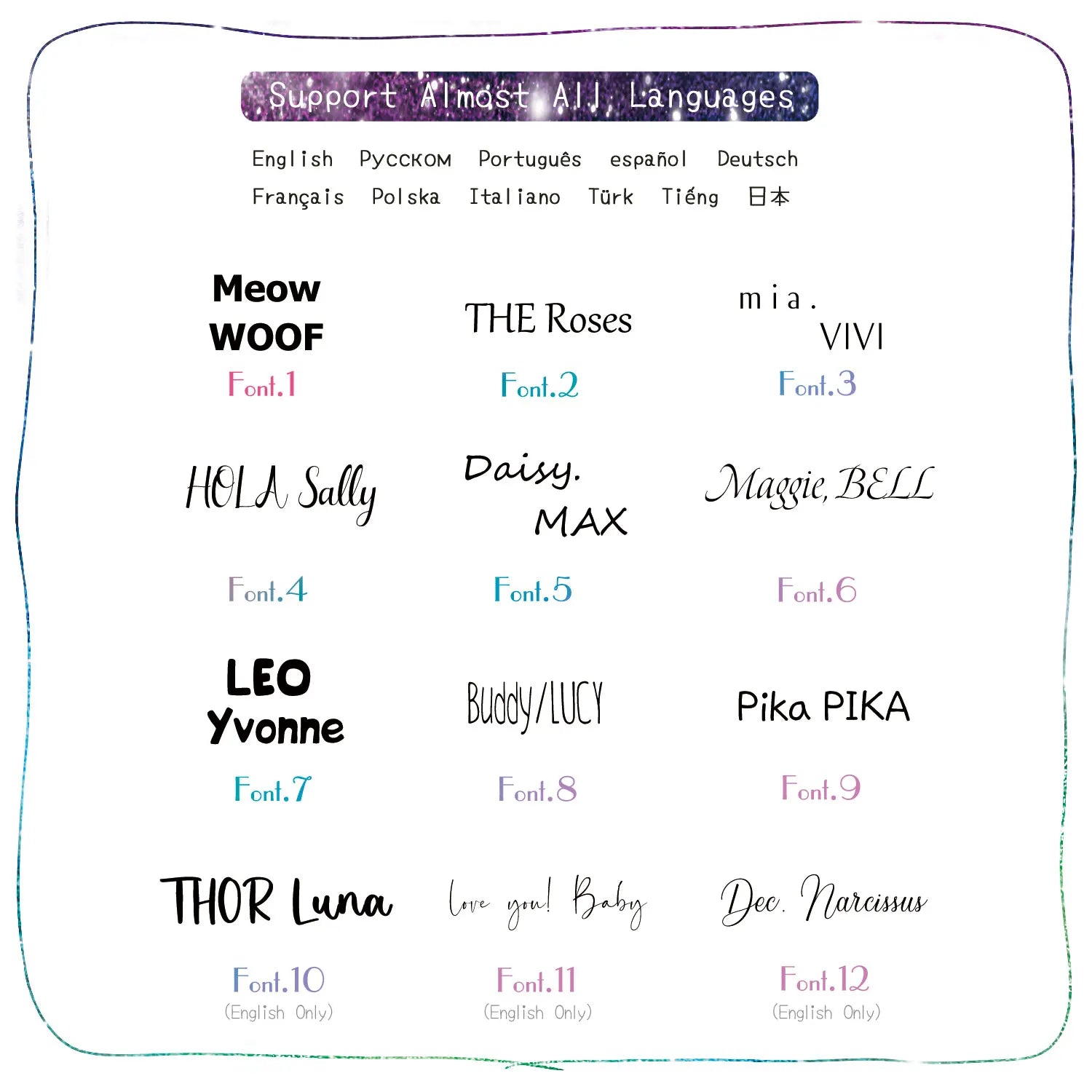 Custom Engraved Pet Necklace