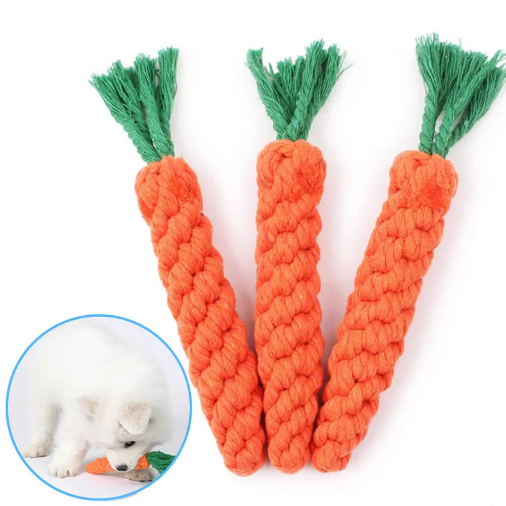 Durable Chew CarrotToy