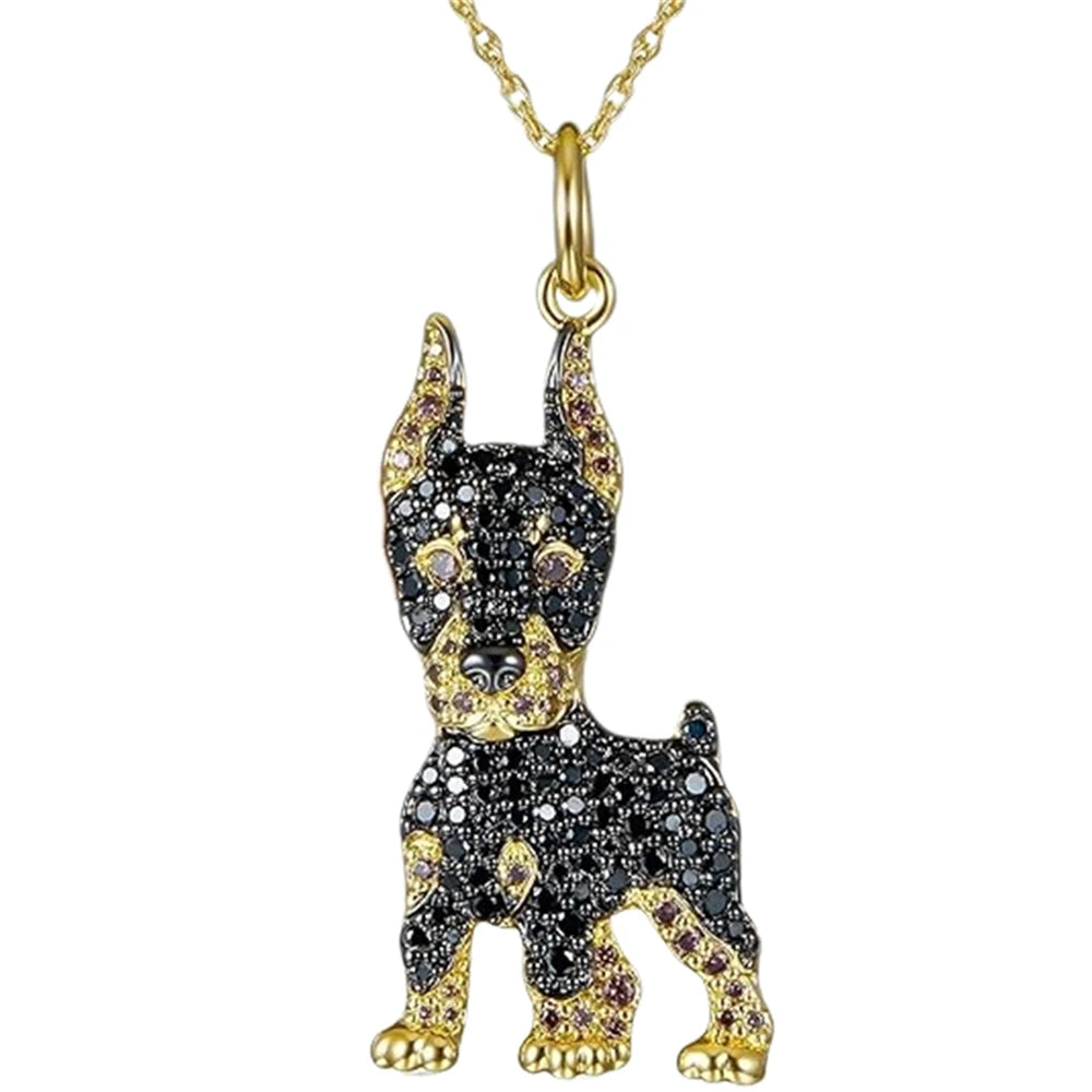 Dog Lover Pendant Necklace