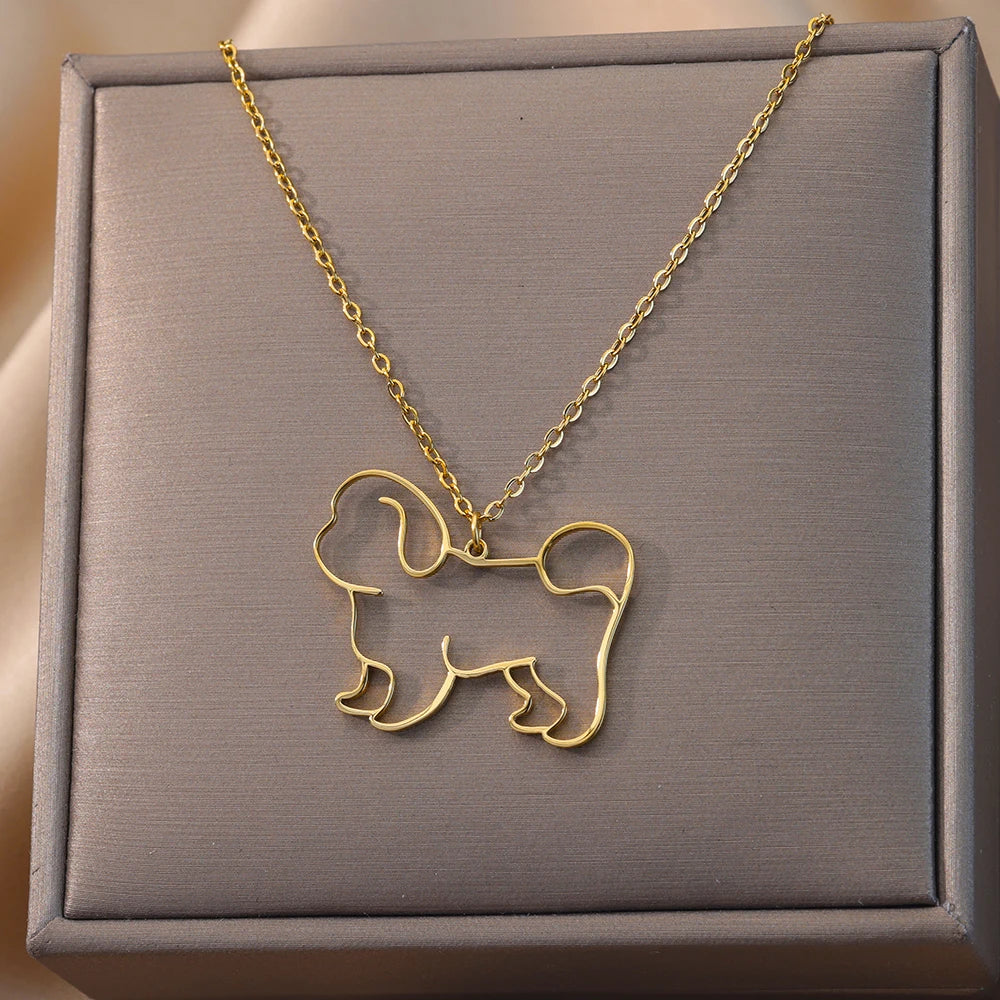 Unisex Pet Animal Necklace