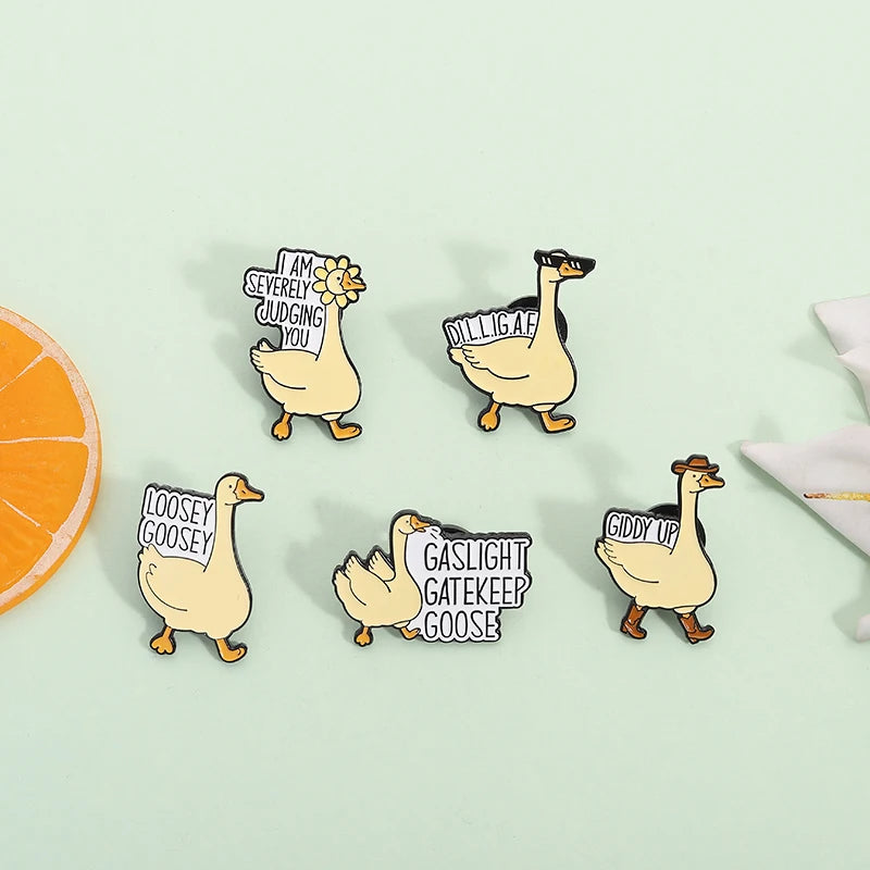 Funny Animal Lapel Pins