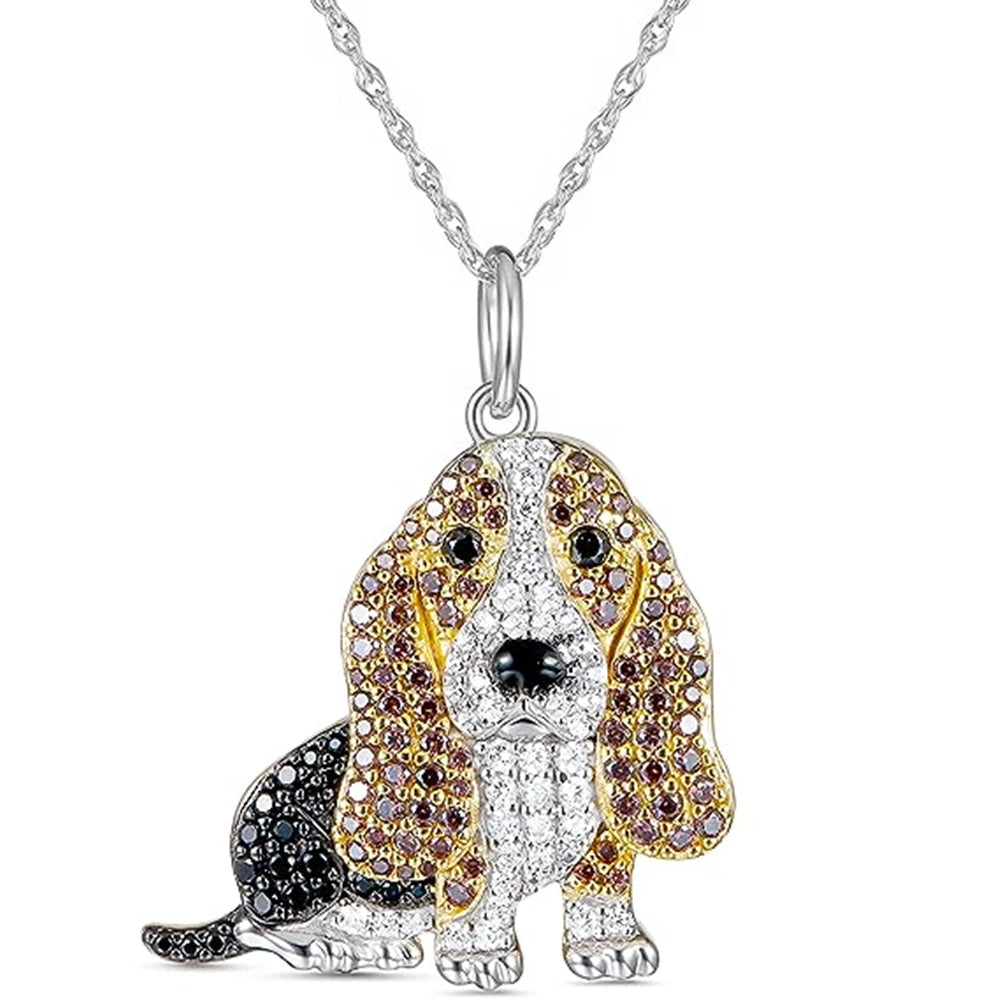 Dog Lover Pendant Necklace