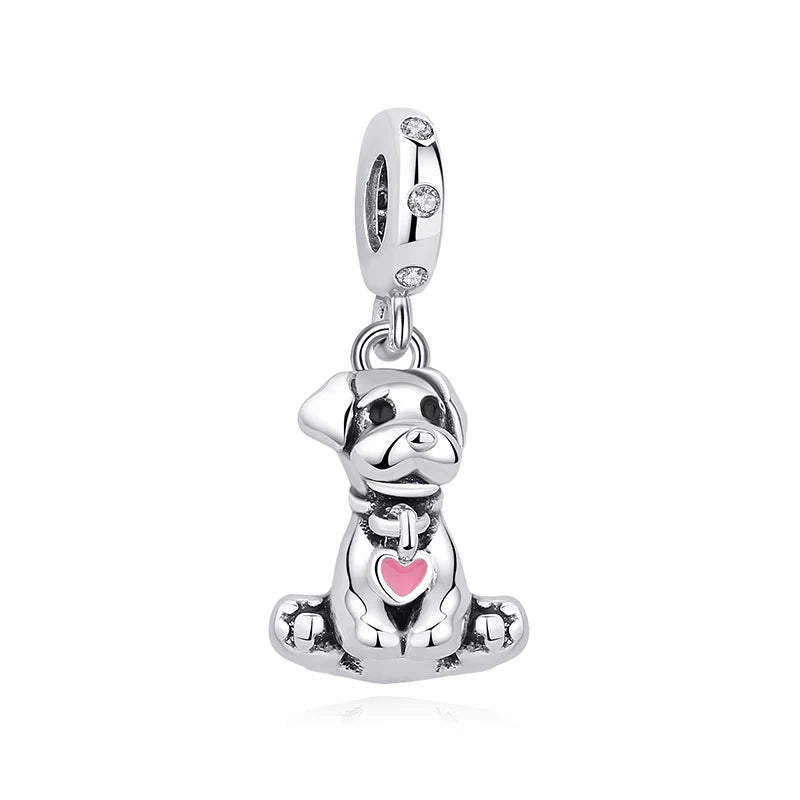 Sterling Silver Paw Print Pendant