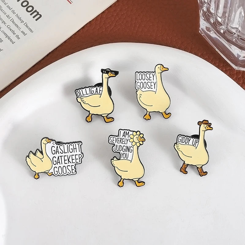 Funny Animal Lapel Pins