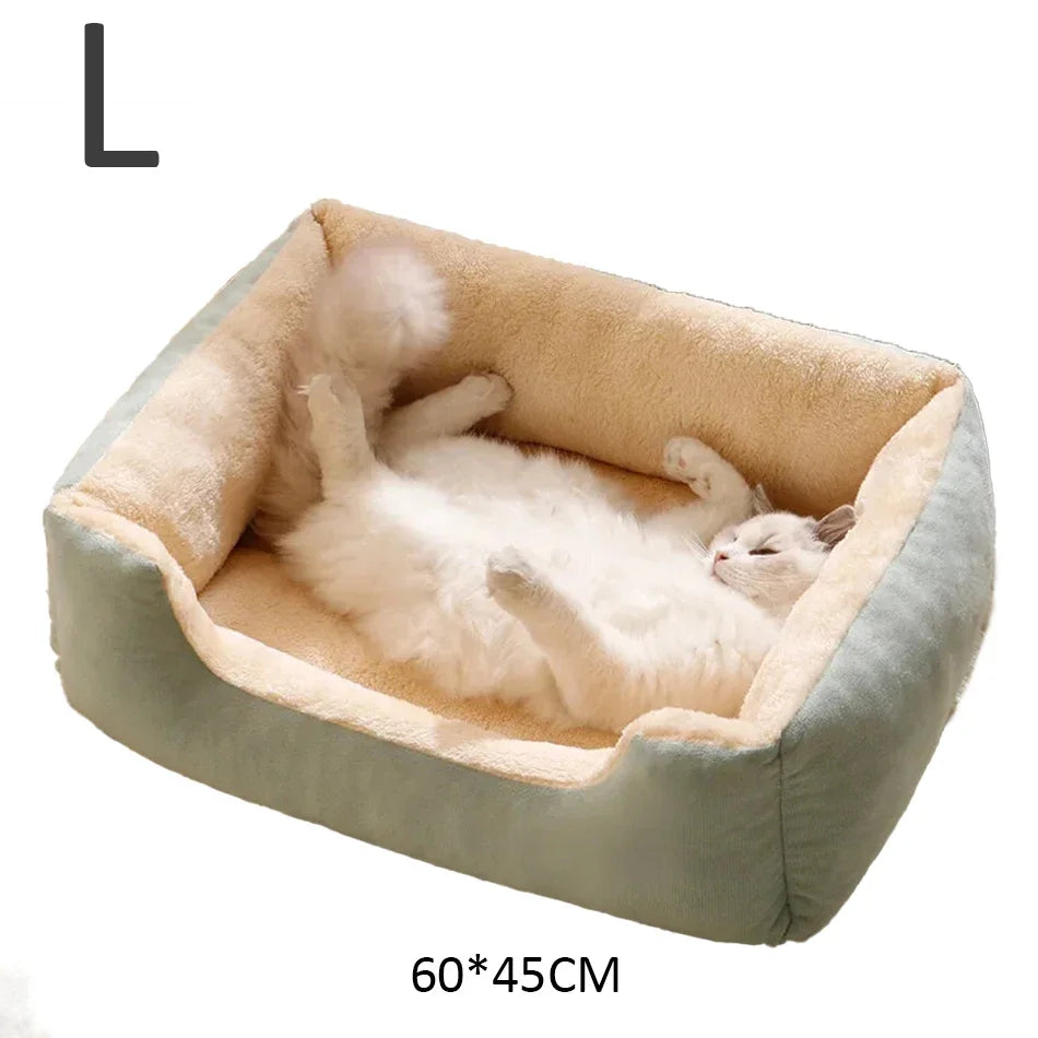 Cozy Pet Bed Basket