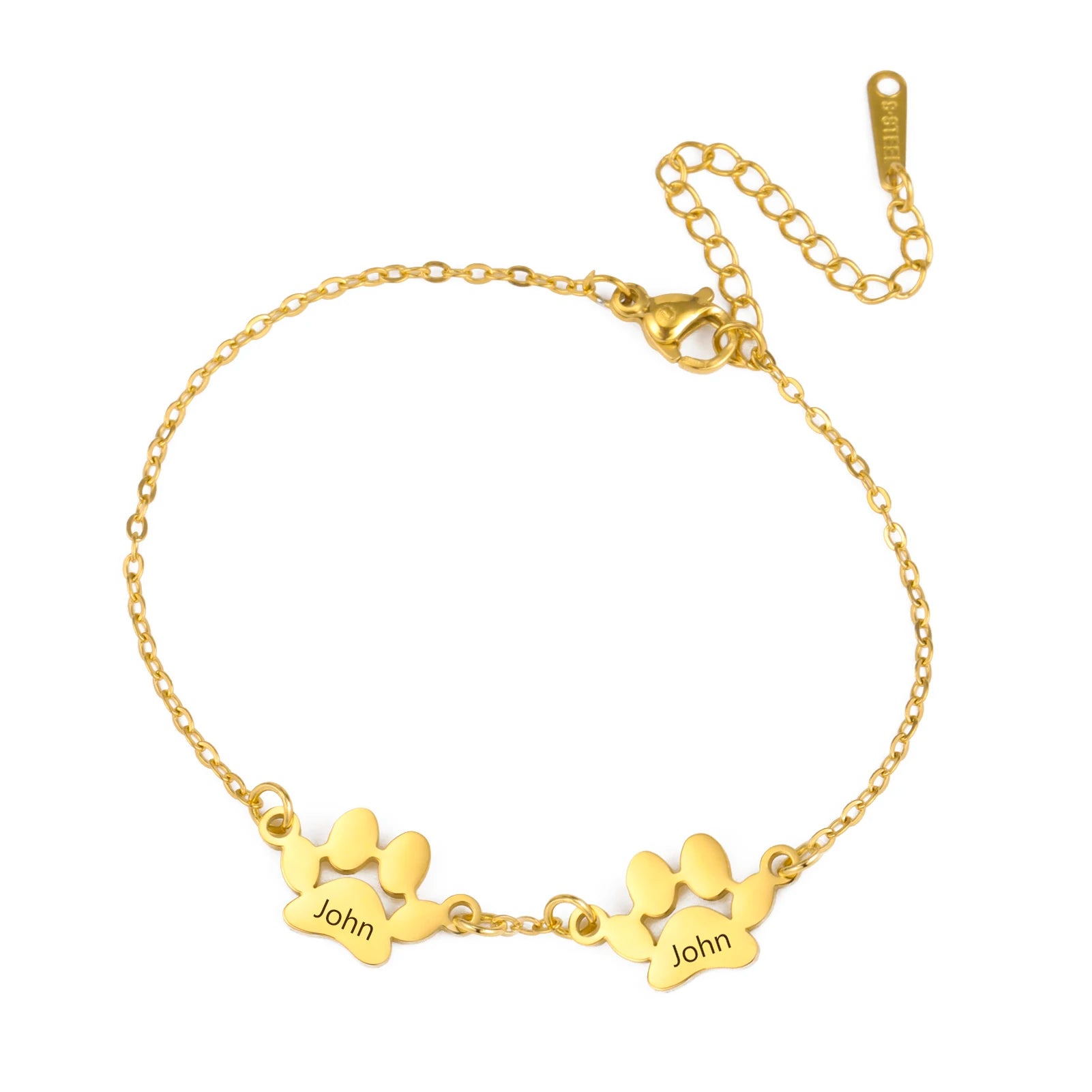 Pet Lover Stainless Steel Bracelet