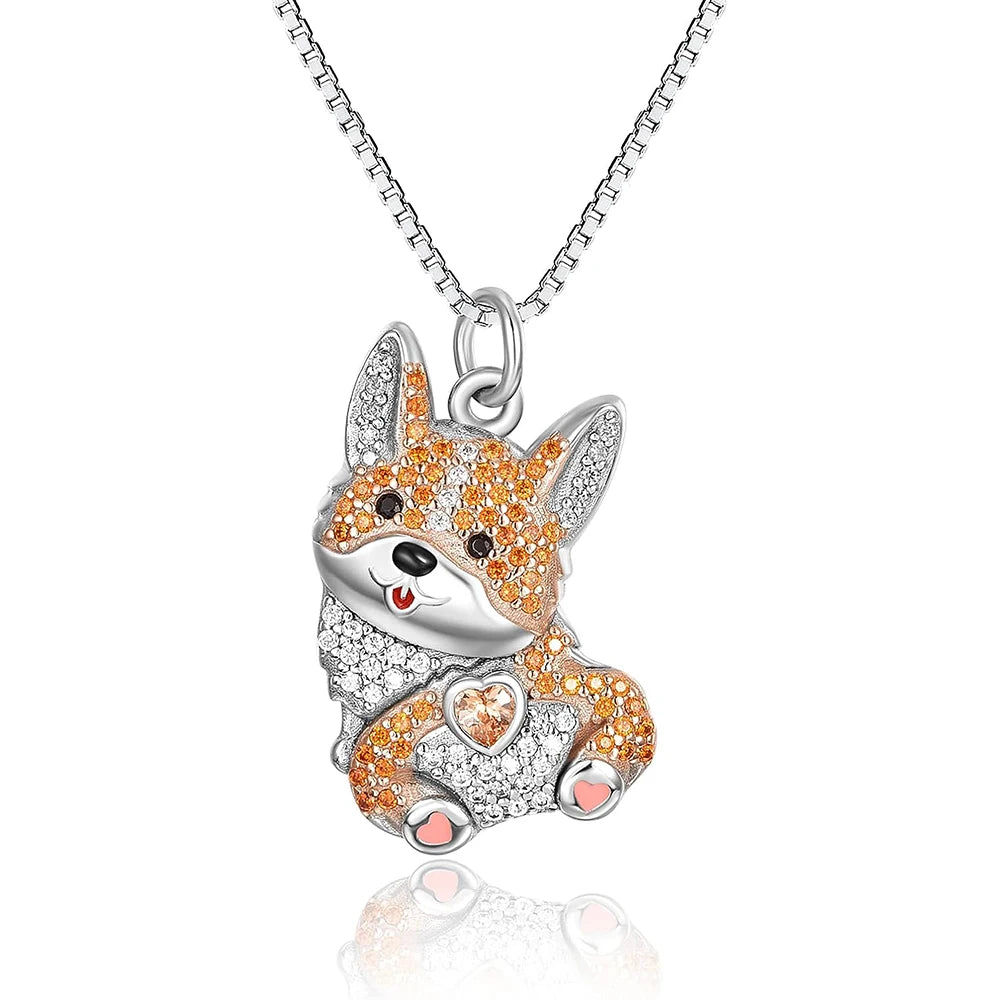 Dog Lover Pendant Necklace