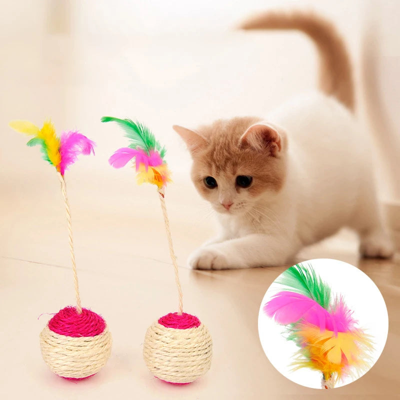 Colorful Cat Claw Ball