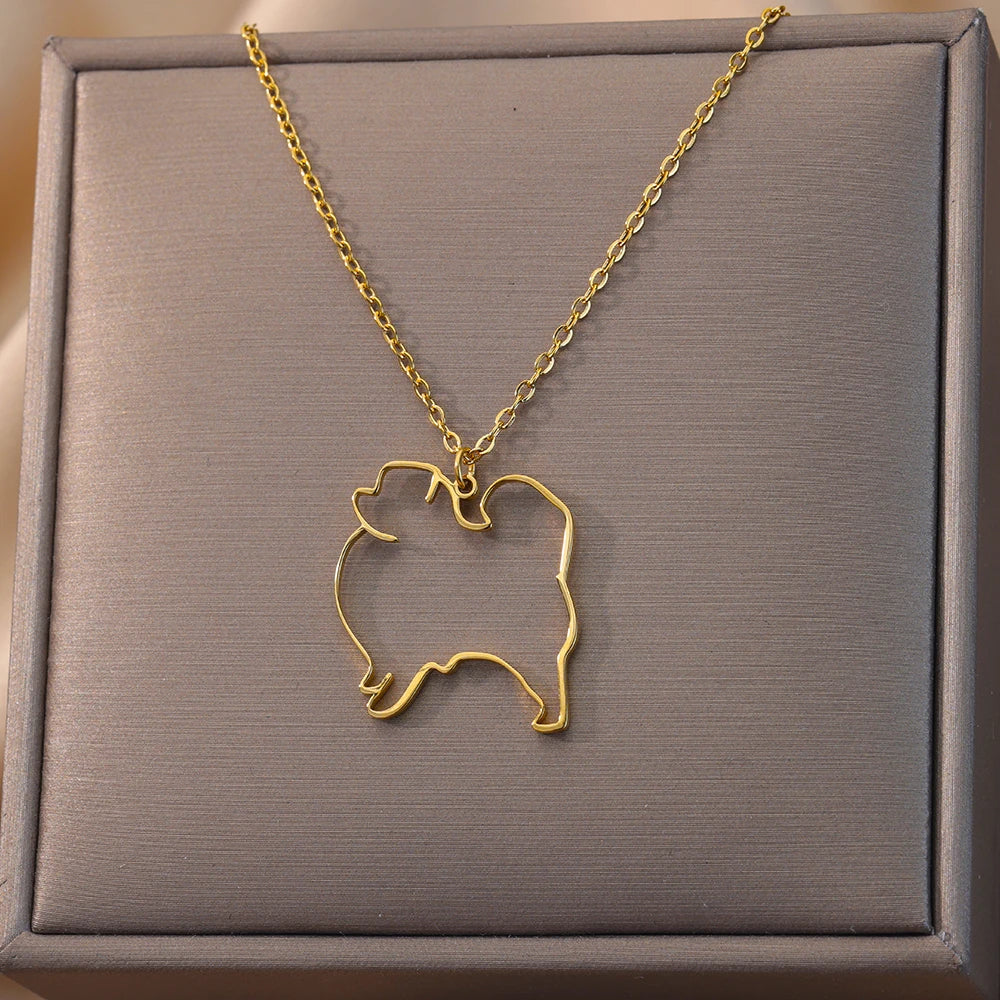 Unisex Pet Animal Necklace