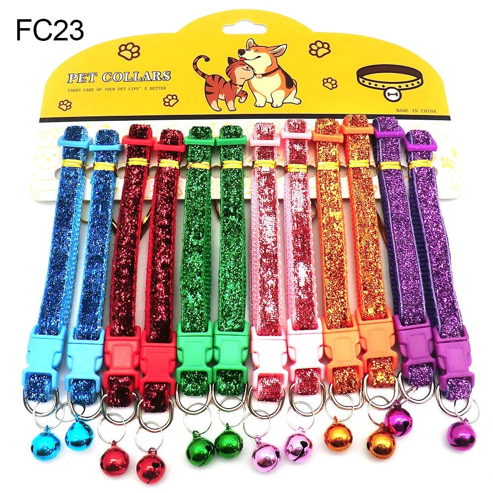 Mix Color Dog & Cat Buckle Collars