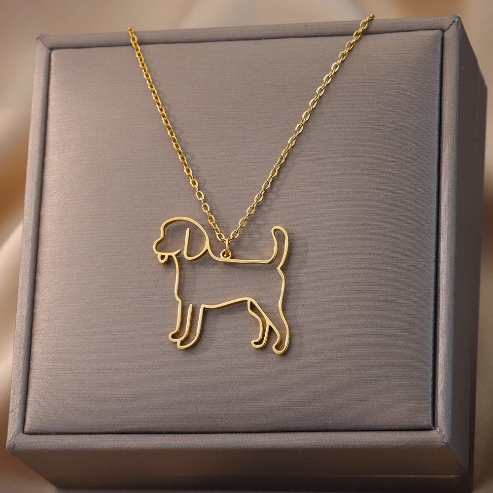 Unisex Pet Animal Necklace