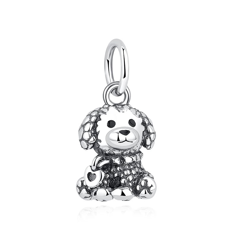 Sterling Silver Paw Print Pendant