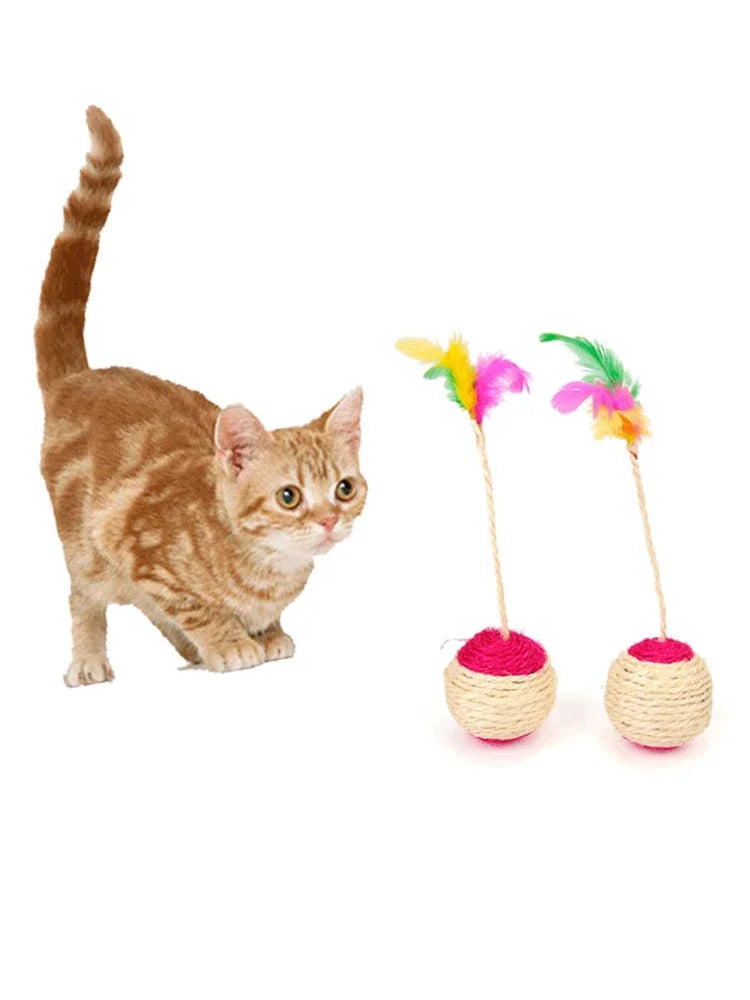Colorful Cat Claw Ball