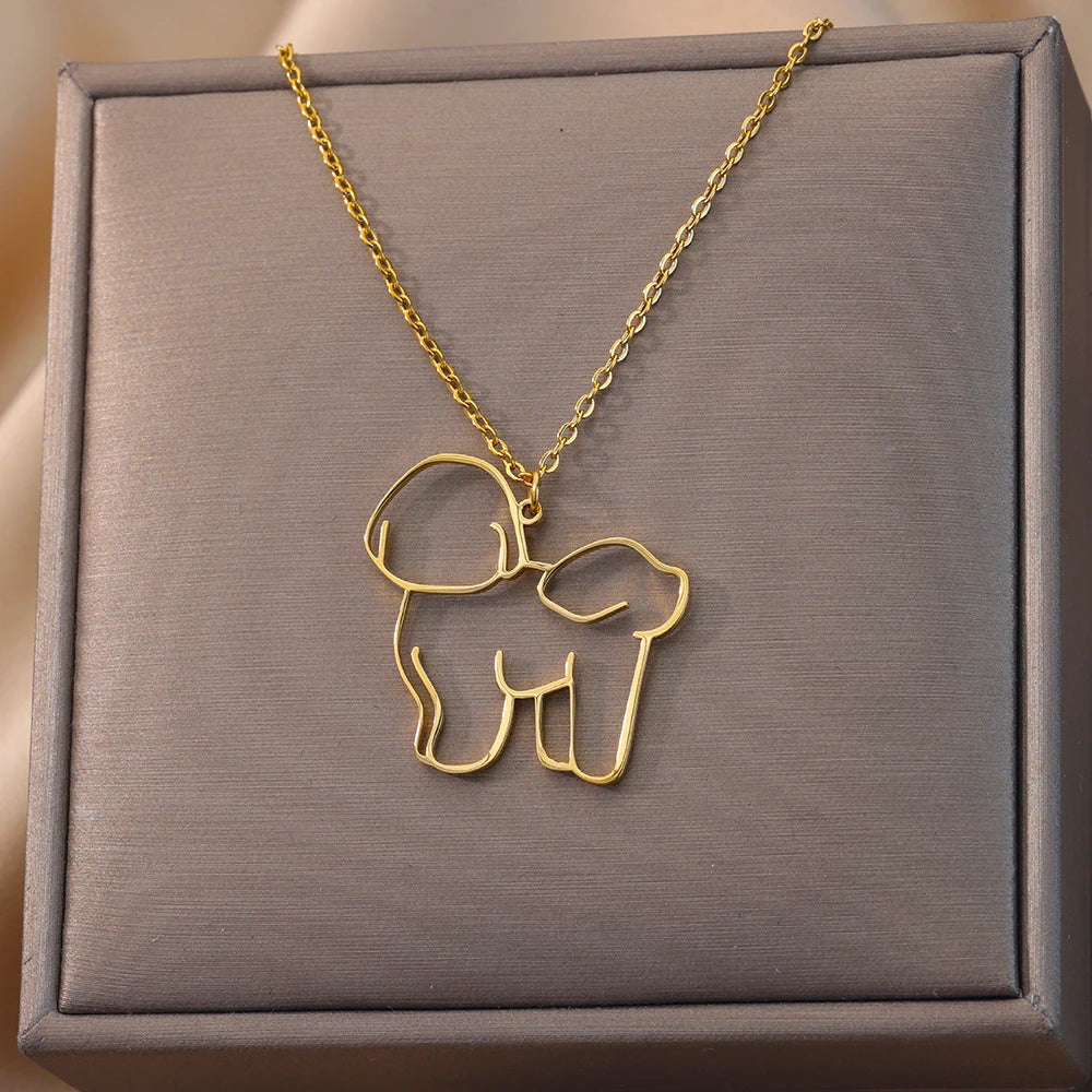 Unisex Pet Animal Necklace