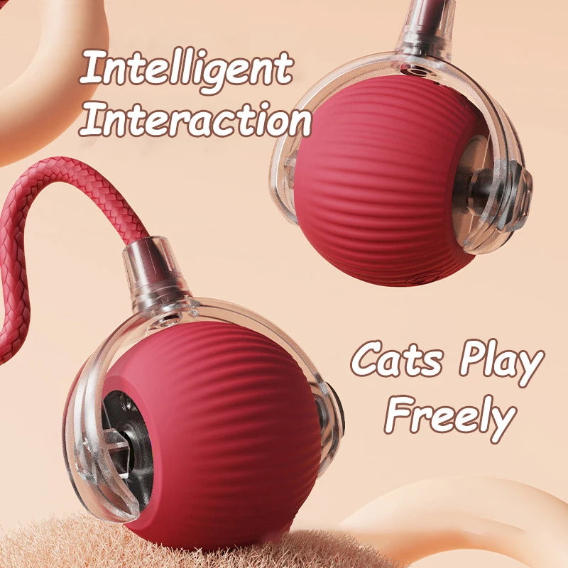 Smart Rolling Cat Toy Ball