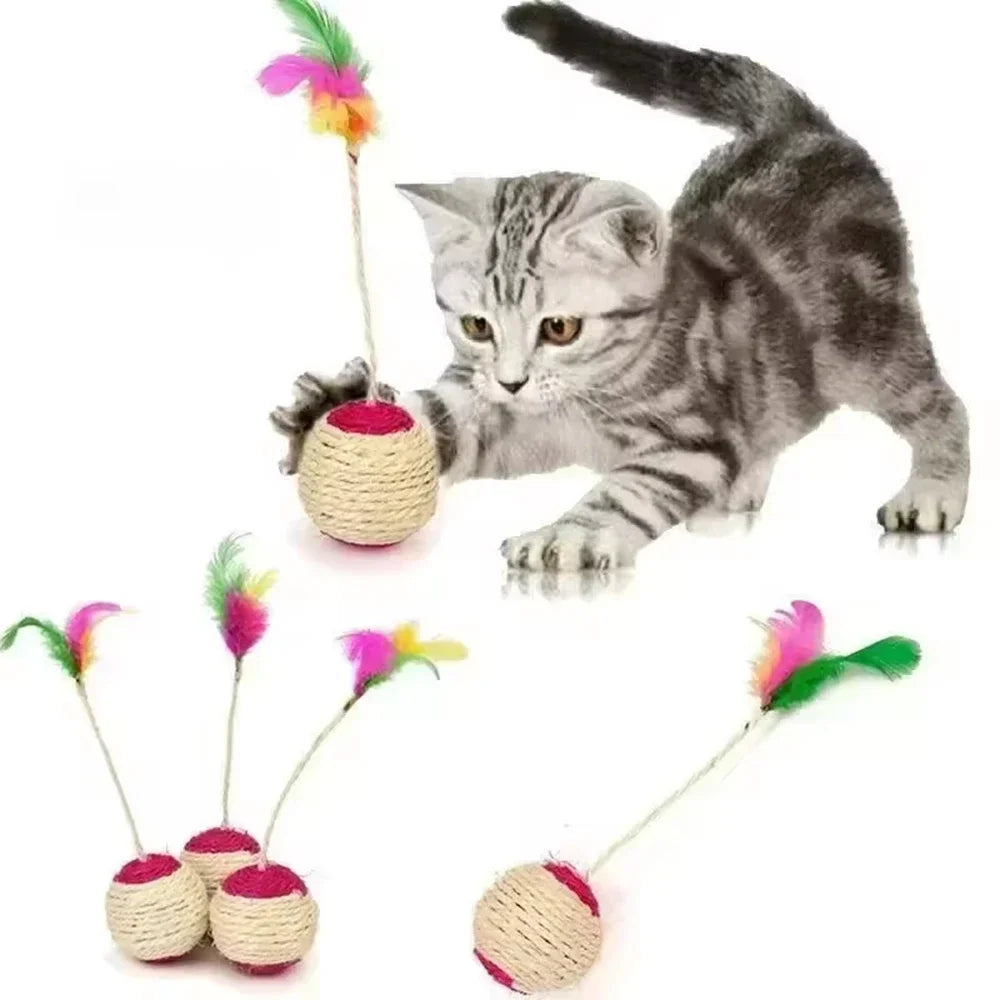 Colorful Cat Claw Ball