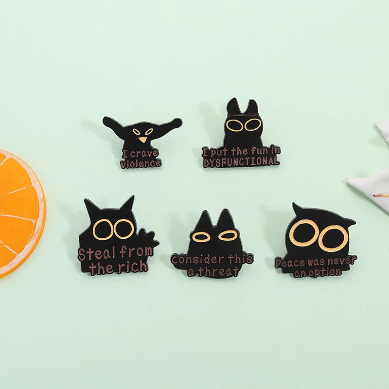 Funny Animal Lapel Pins