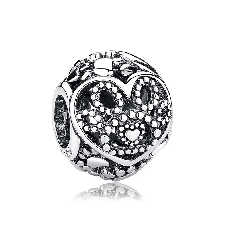 Sterling Silver Paw Print Pendant