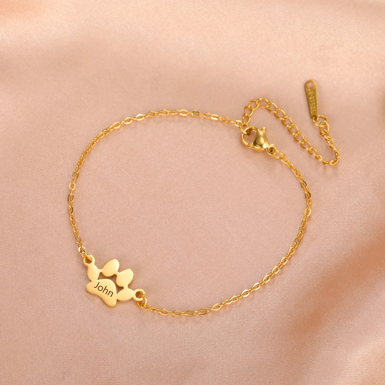 Pet Lover Stainless Steel Bracelet