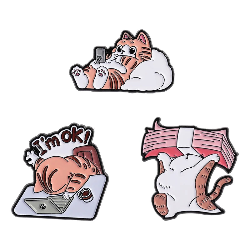 Funny Animal Lapel Pins