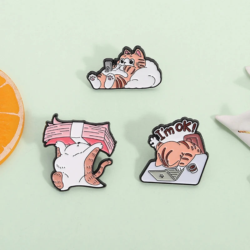 Funny Animal Lapel Pins