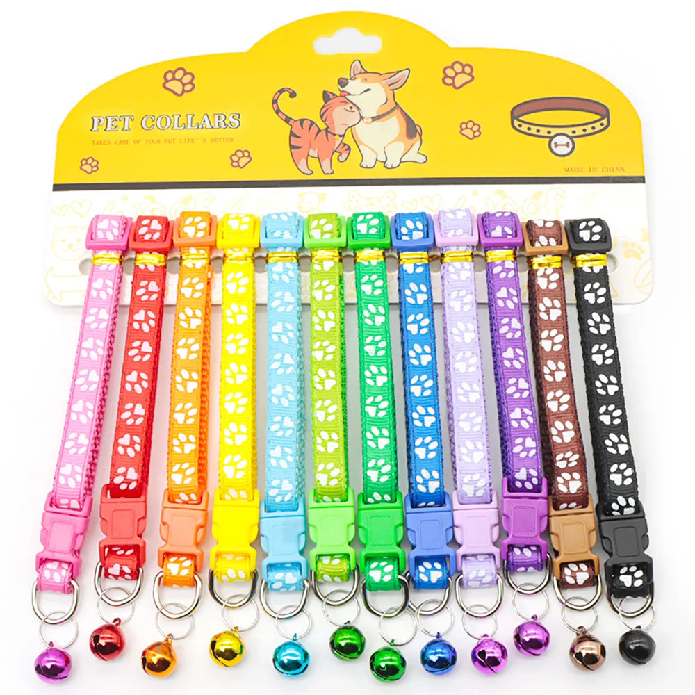 Mix Color Dog & Cat Buckle Collars