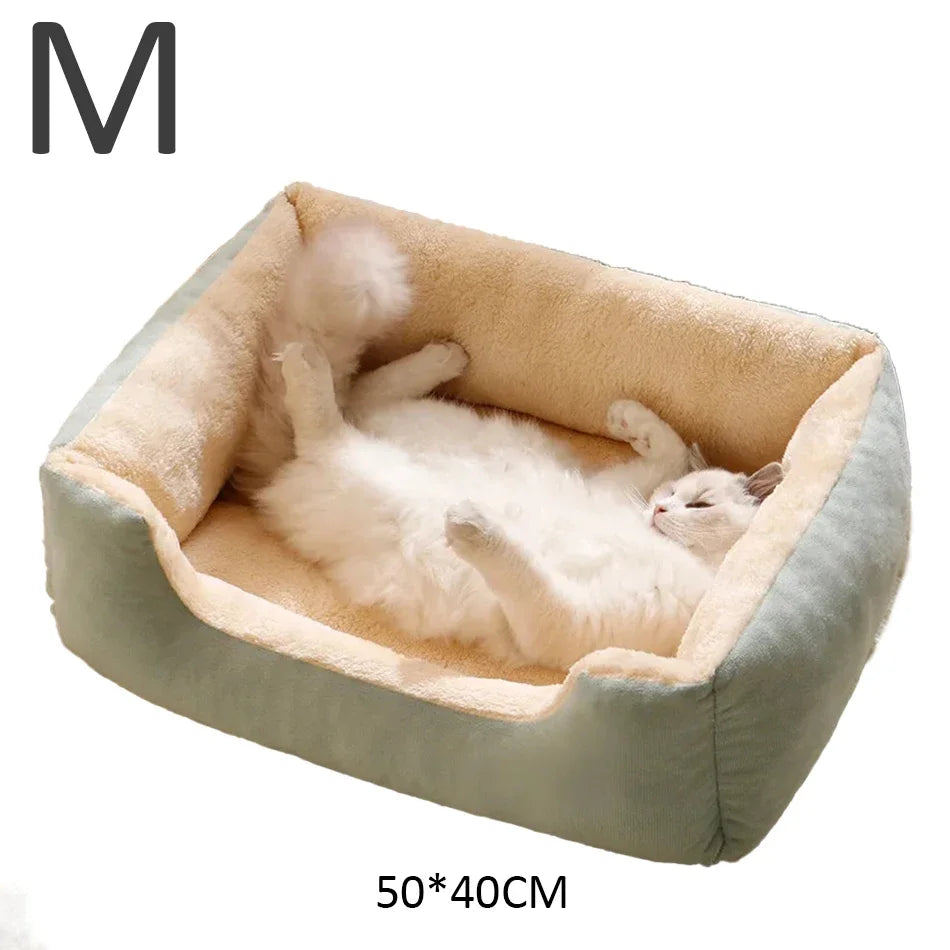 Cozy Pet Bed Basket