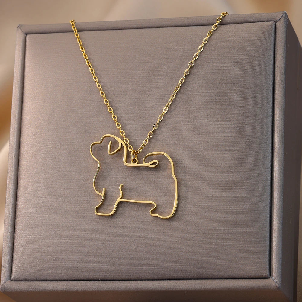Unisex Pet Animal Necklace
