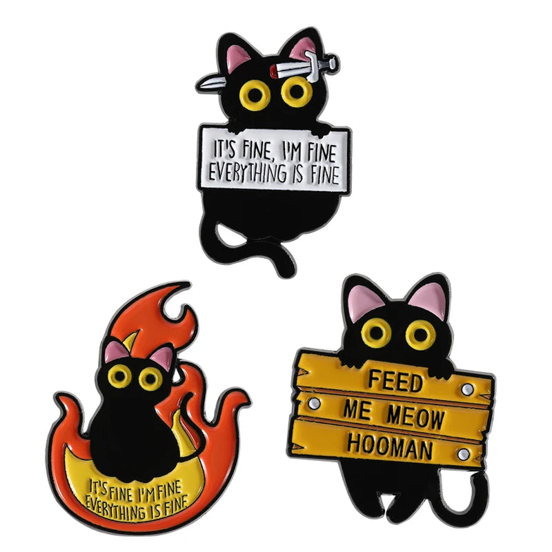 Funny Animal Lapel Pins