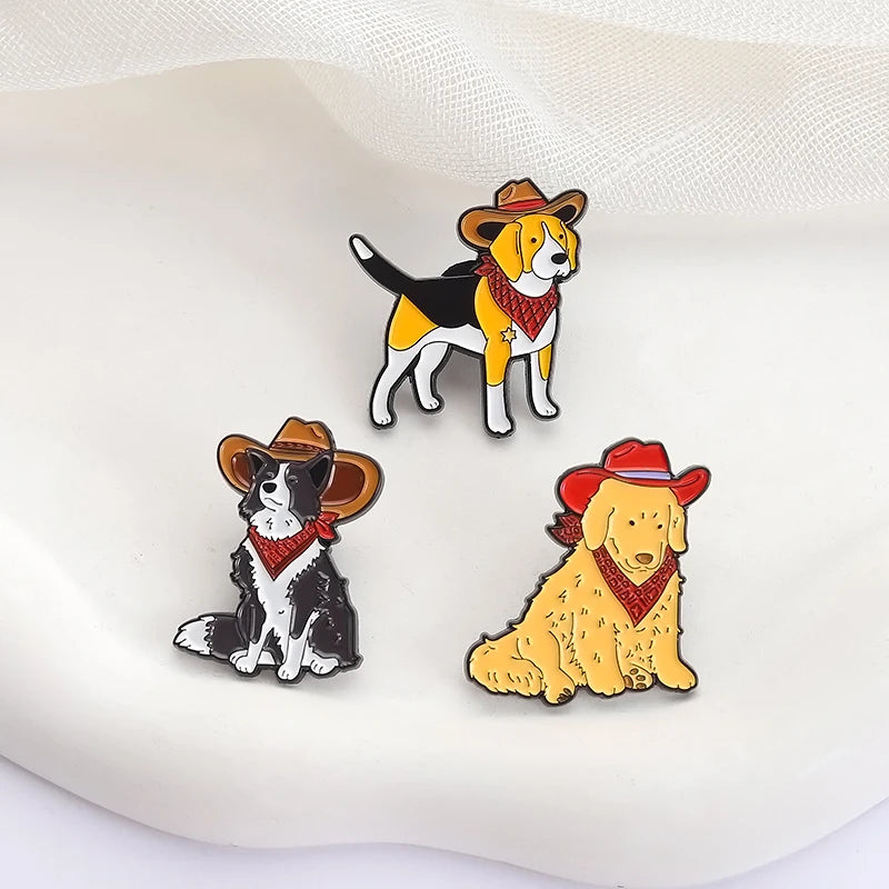Funny Animal Lapel Pins