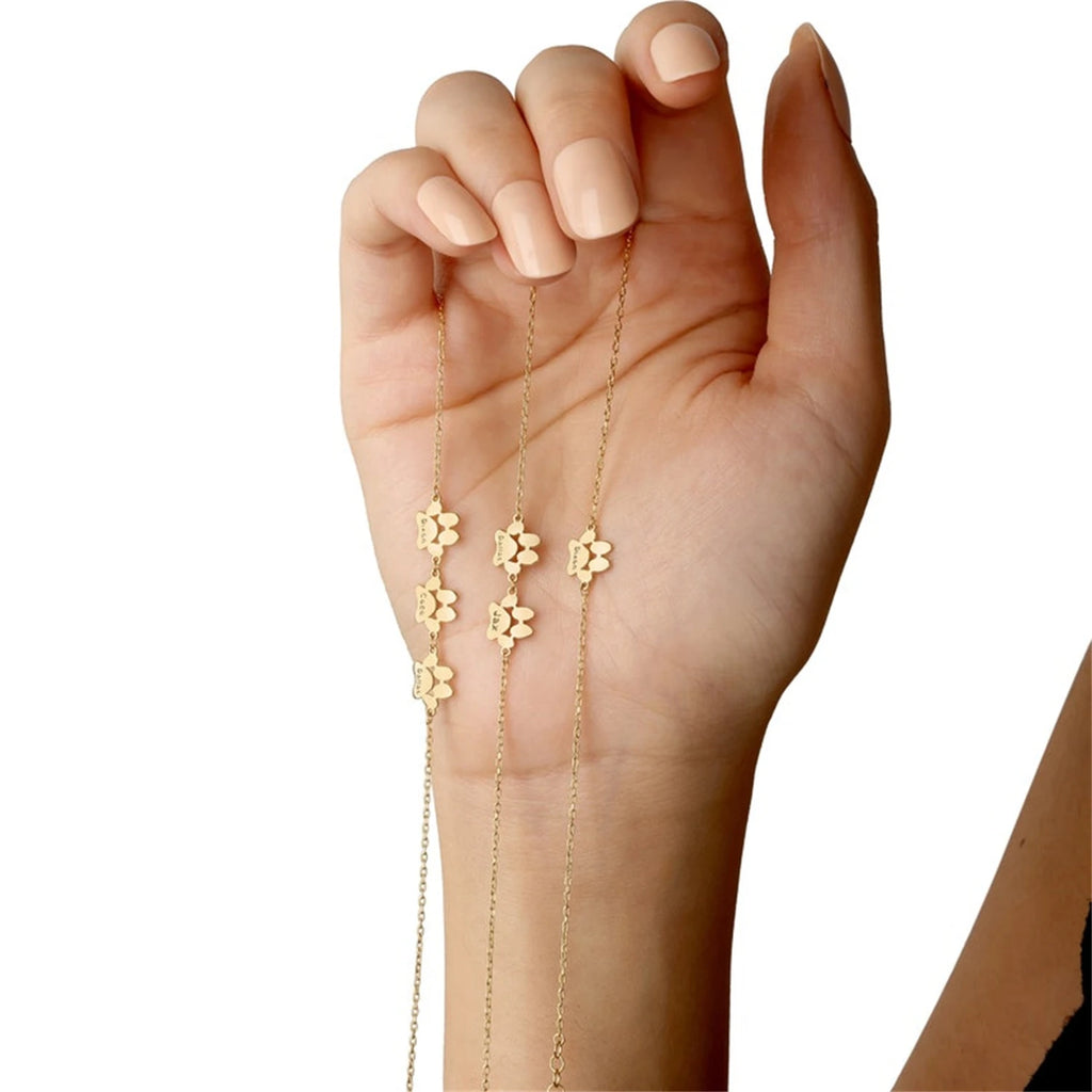Personalized Paw Bracelet