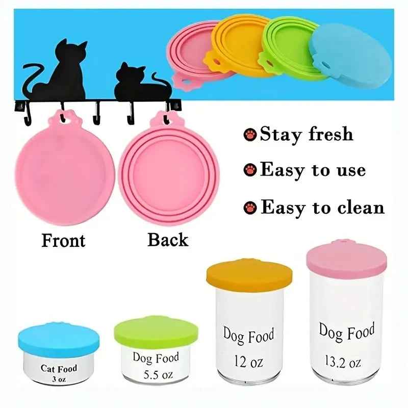 Reusable Silicone Pet Can Lid