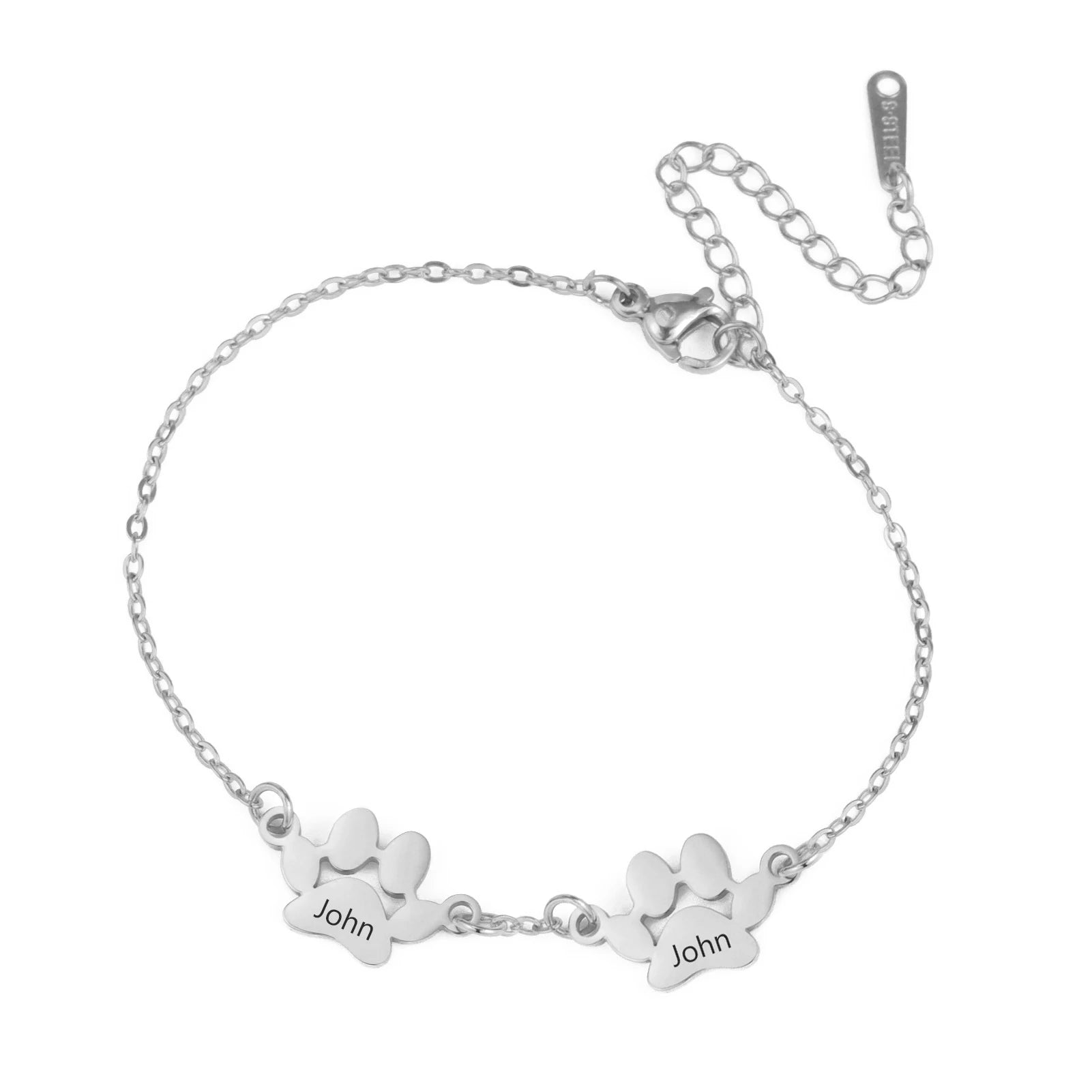 Pet Lover Stainless Steel Bracelet