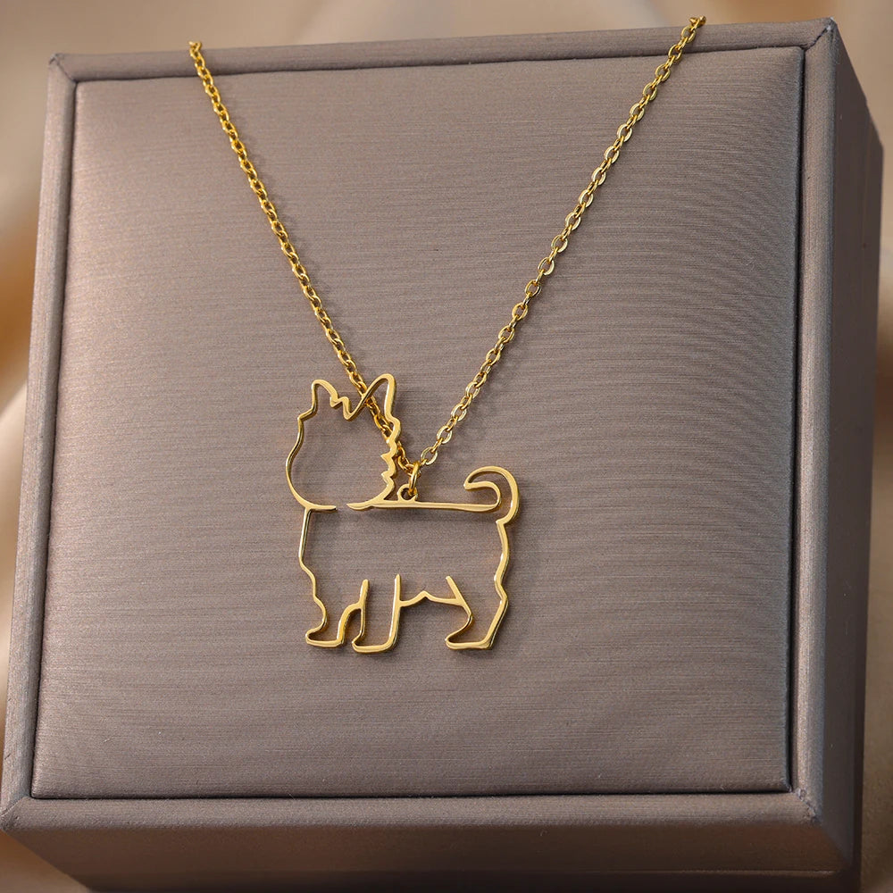 Unisex Pet Animal Necklace