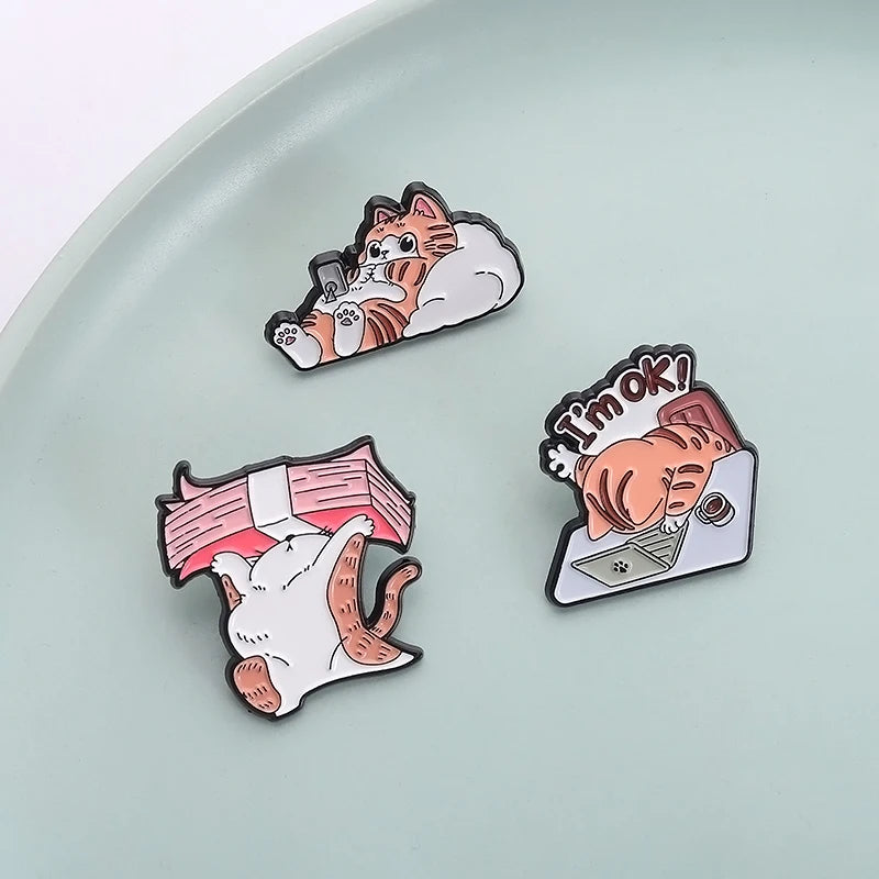 Funny Animal Lapel Pins