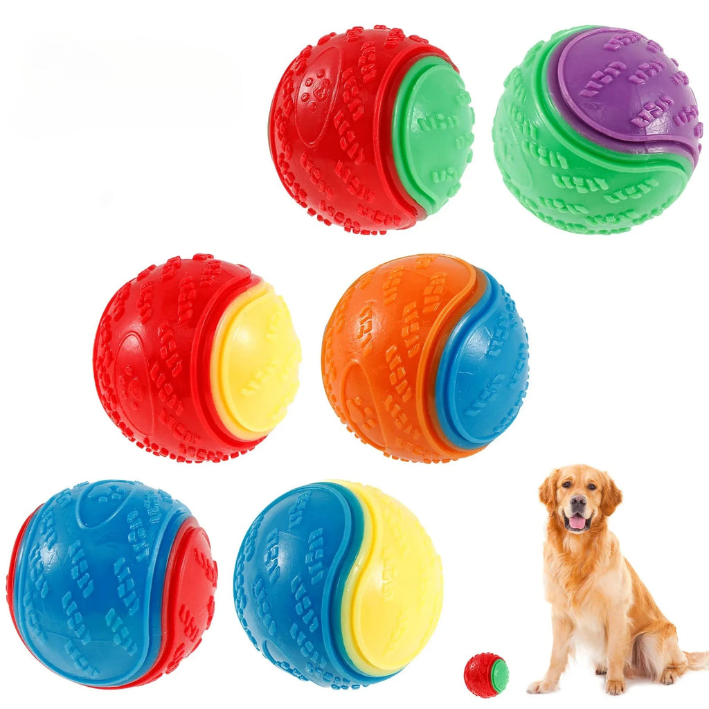 Squeaky Dog Chew Ball
