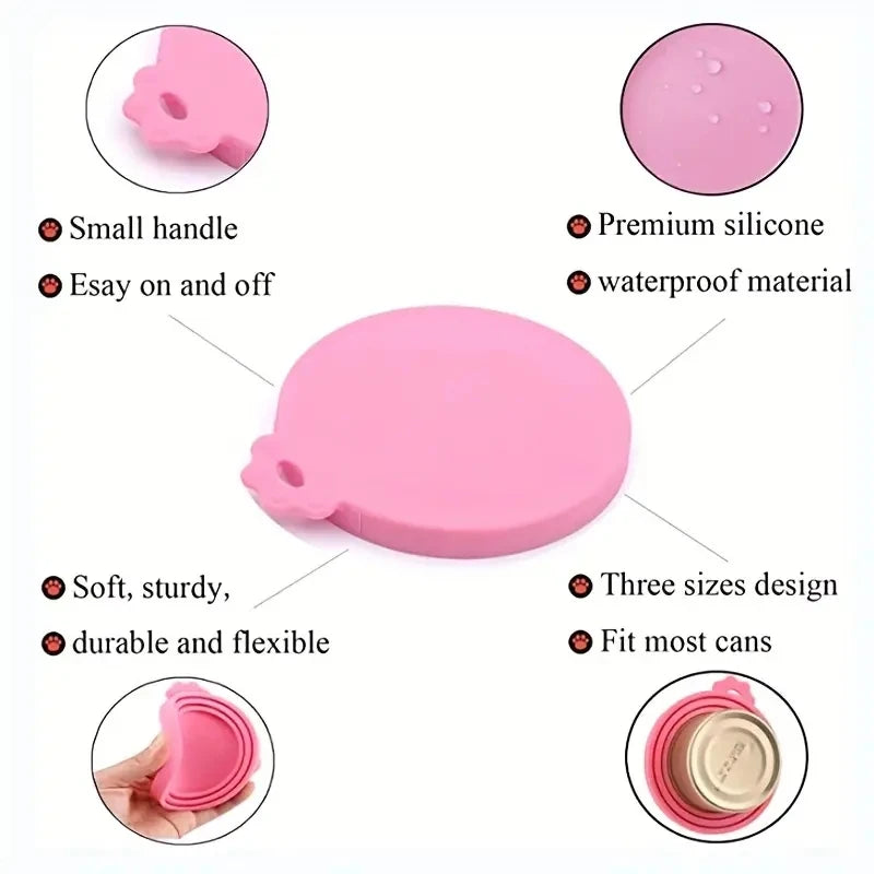 Reusable Silicone Pet Can Lid