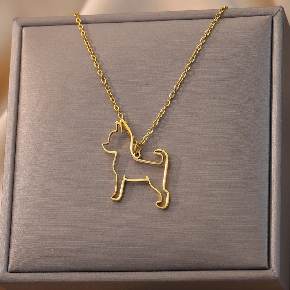 Unisex Pet Animal Necklace