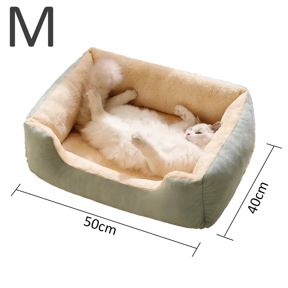 Cozy Pet Bed Basket