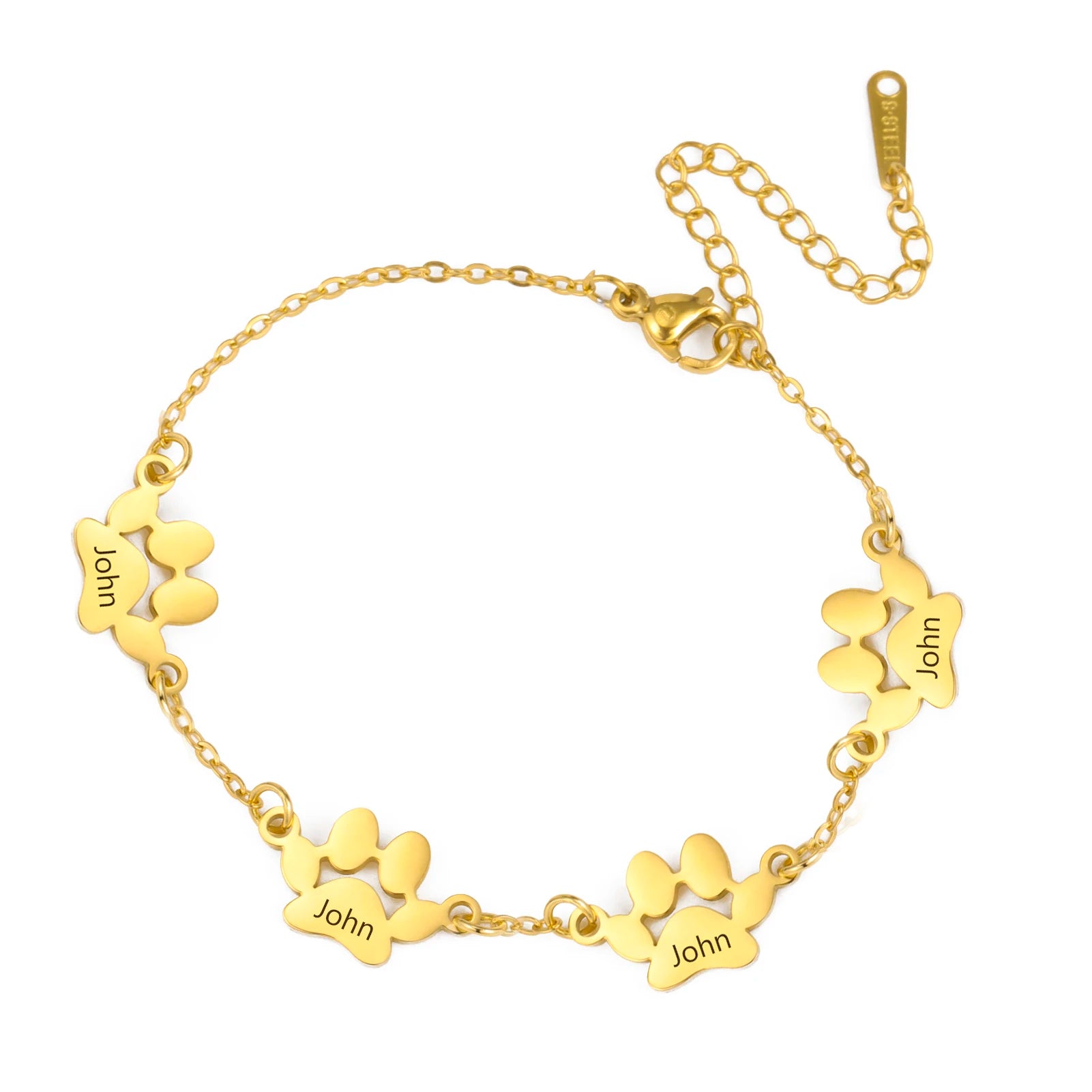 Pet Lover Stainless Steel Bracelet