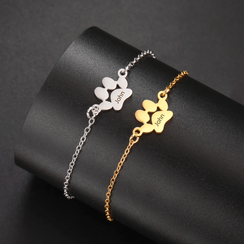 Pet Lover Stainless Steel Bracelet