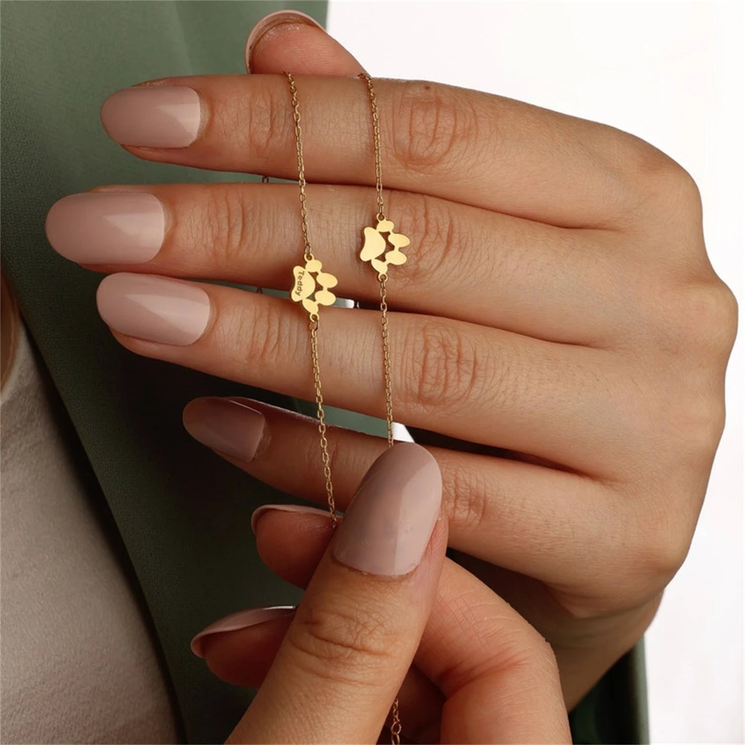 Personalized Paw Bracelet