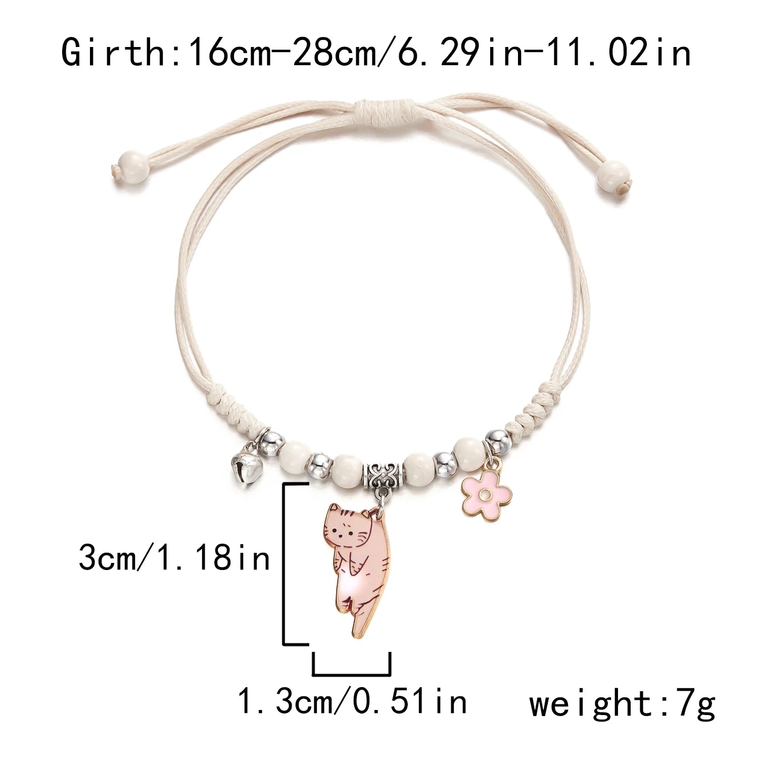 Pet Pendant Rope Bracelet