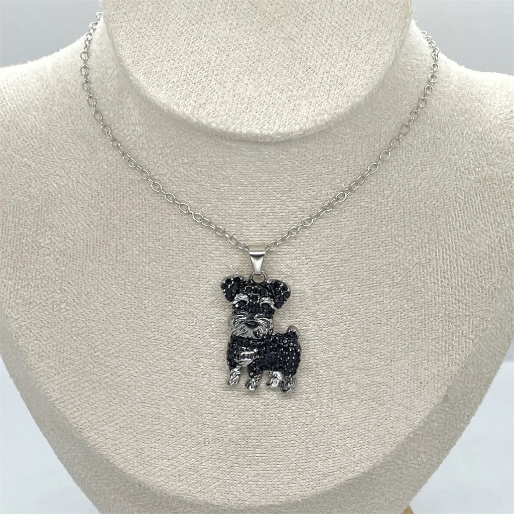 Dog Lover Pendant Necklace