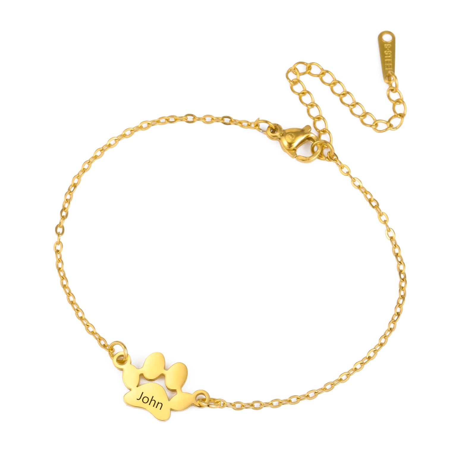 Pet Lover Stainless Steel Bracelet