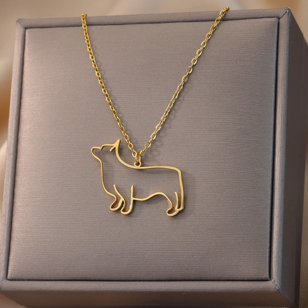 Unisex Pet Animal Necklace