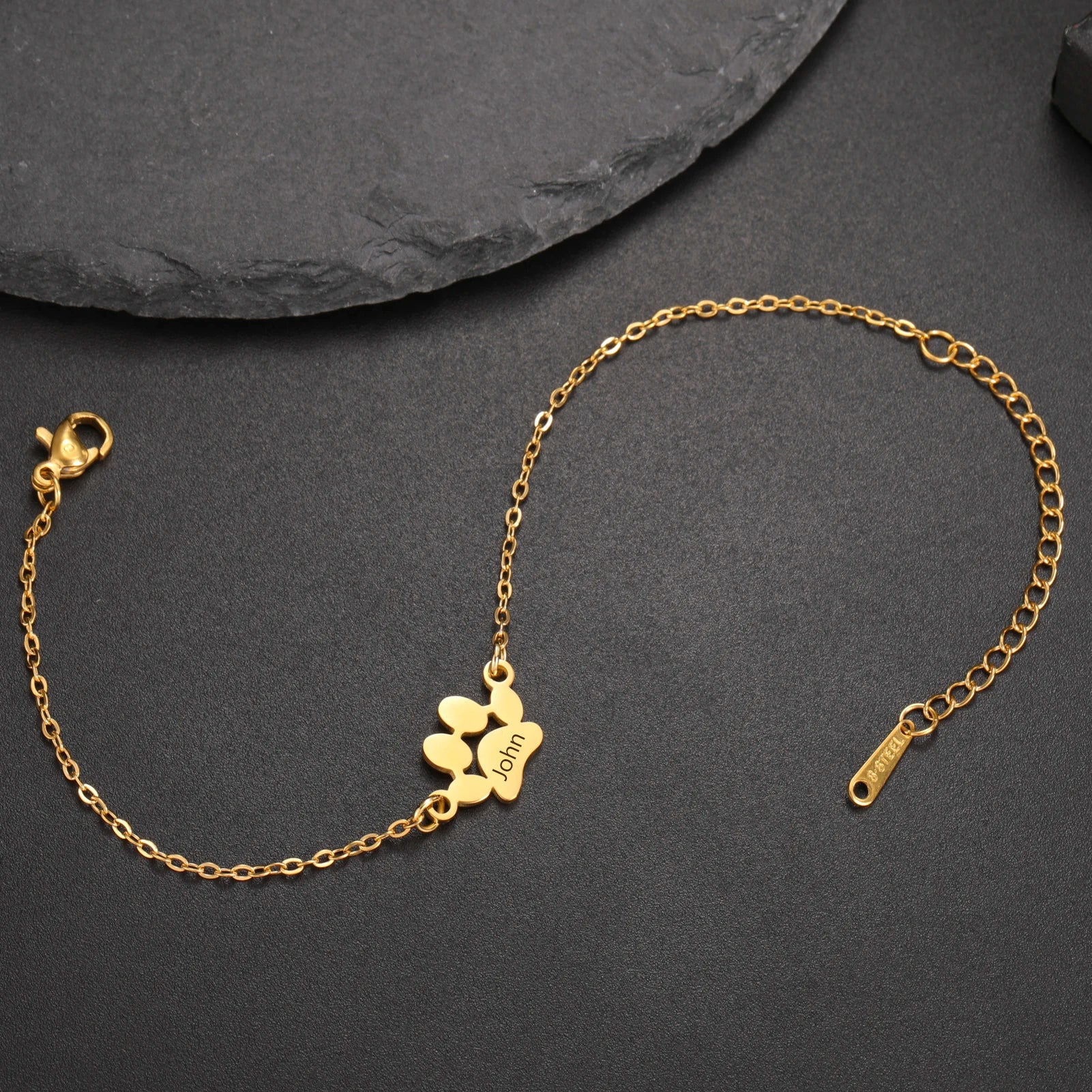 Pet Lover Stainless Steel Bracelet